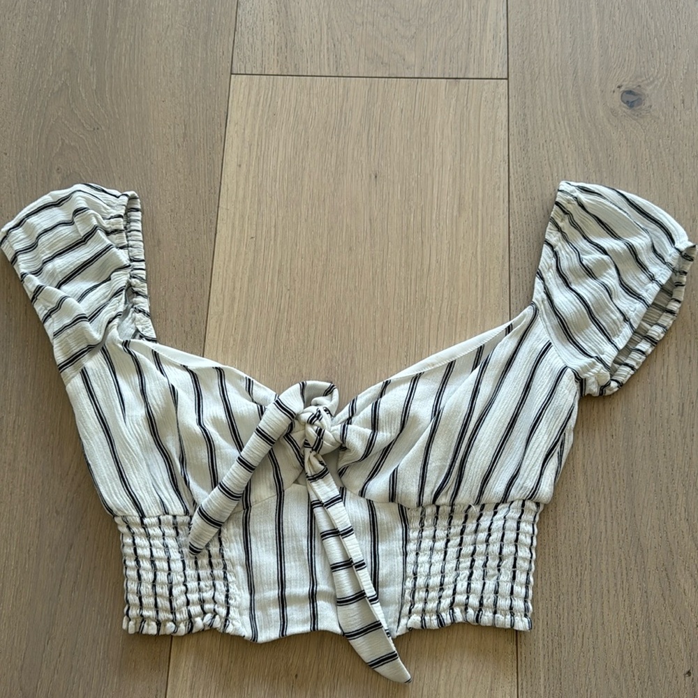 Revolve Likely Striped Crop Top